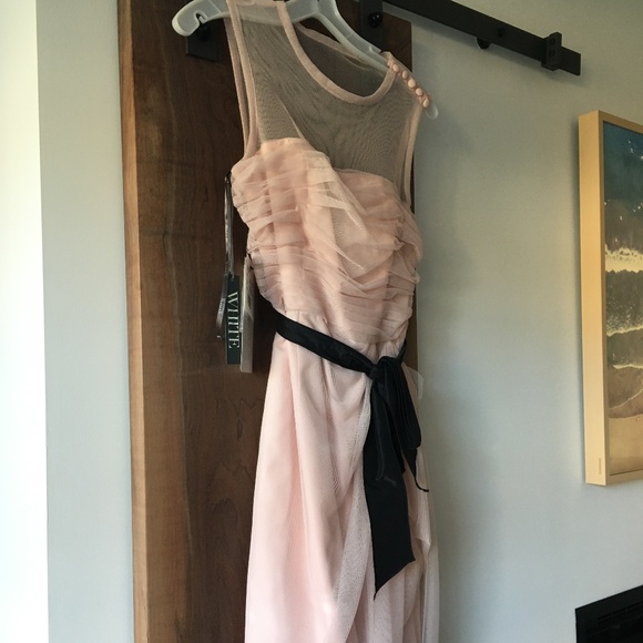 NWT White by Vera Wang Bobbin Net Illusion sz 2 - Picture 3 of 10